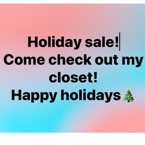 Holiday sale